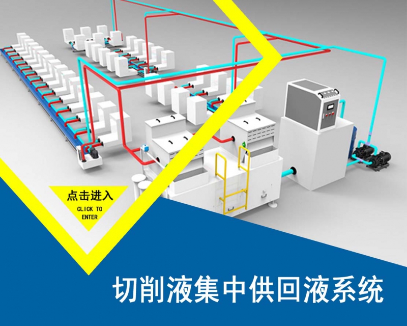 三亚切削液集中供回系统